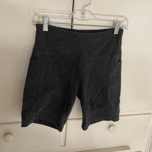 Dark Gray Biker Shorts